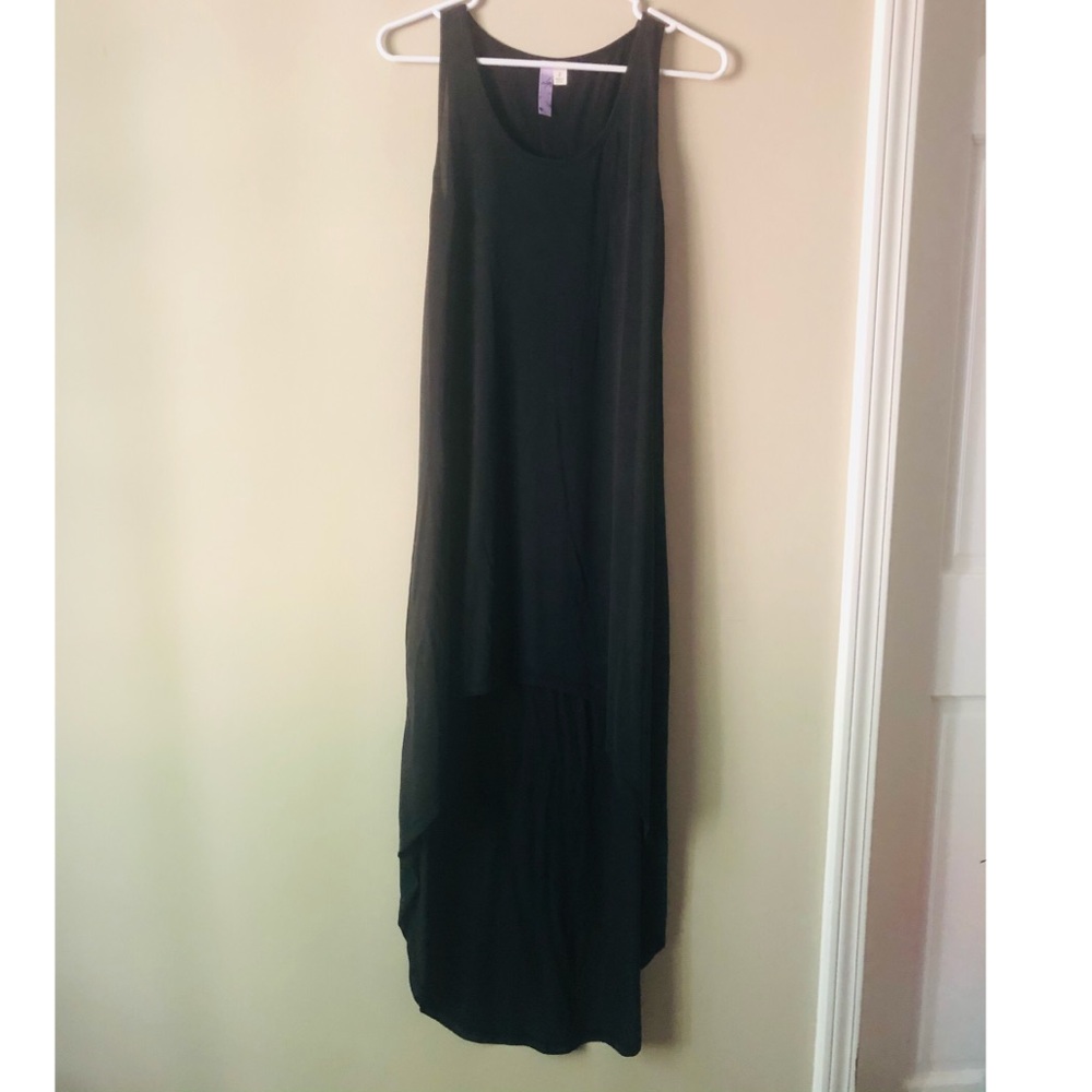 High Low Black Dress- S